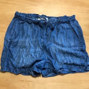 Cloth & Stone Soft Denim Shorts